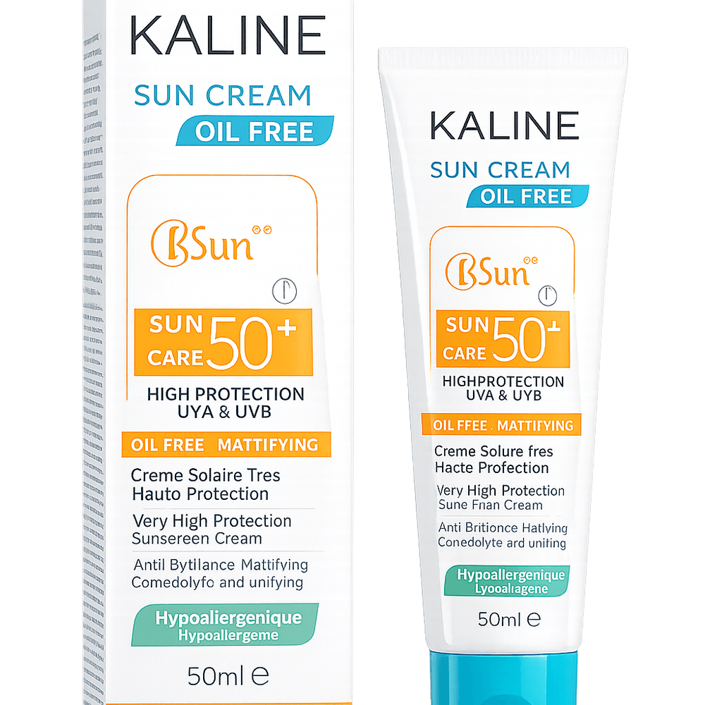 Crème Solaire Spf 50+ Anti-brillance – Haute Protection Quotidienne - Image 1 of 1