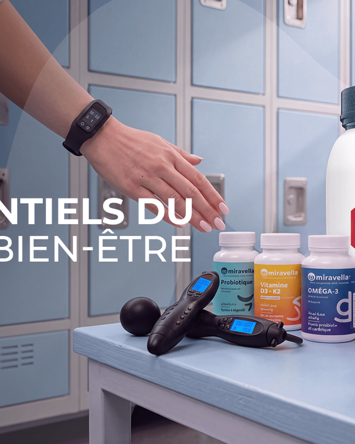 Sport et bien-être (compléments, tenues, matériels et accessoires sport