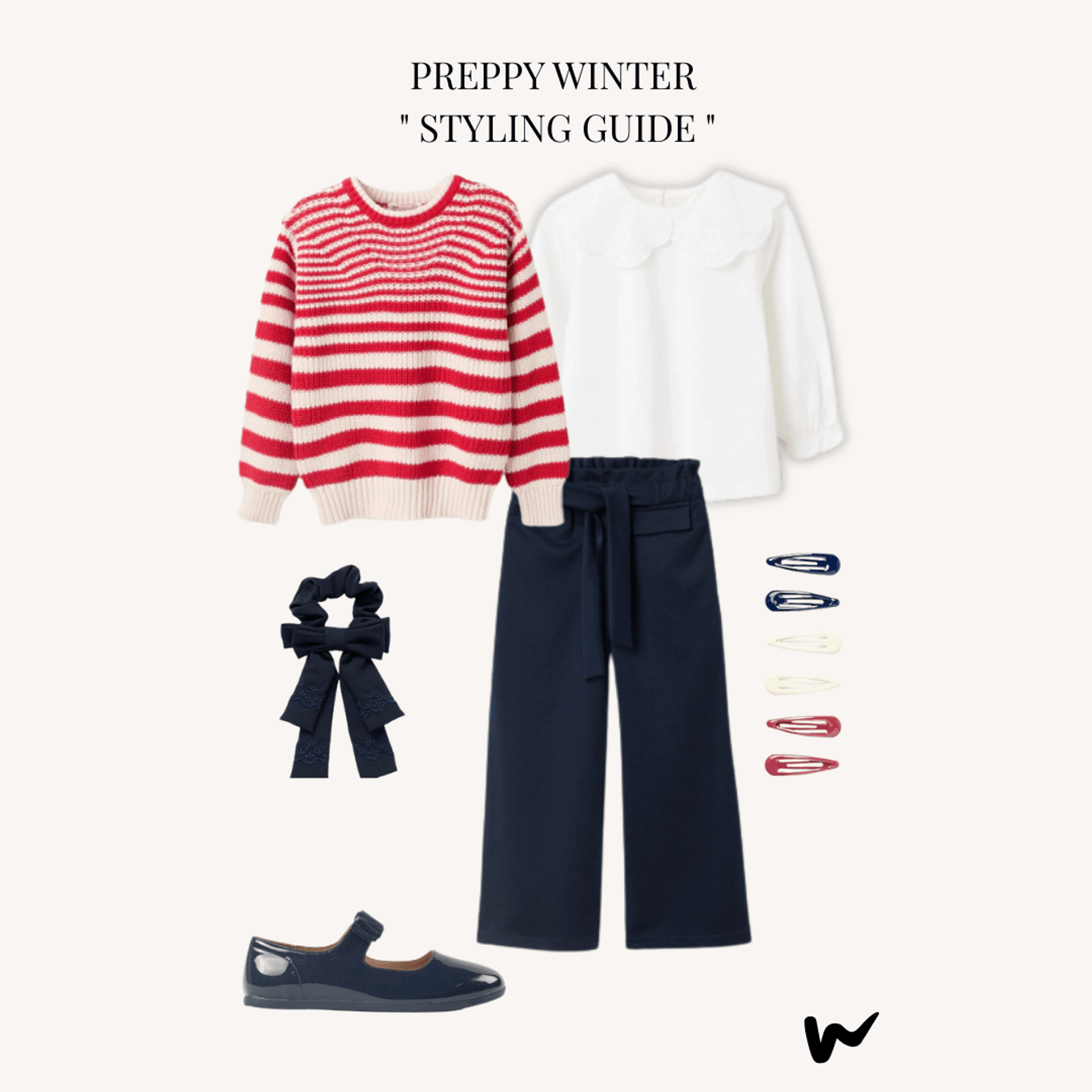 Preppy Winter " Styling Guide "