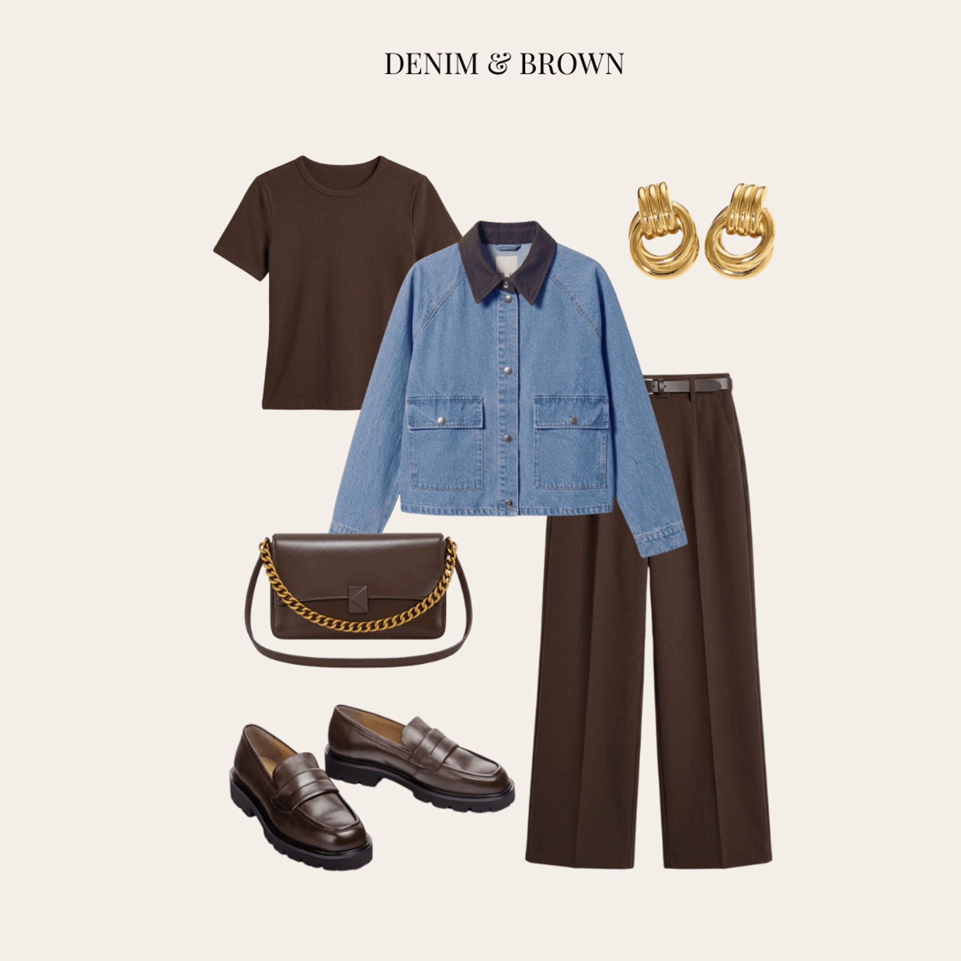 DENIM BROWN
