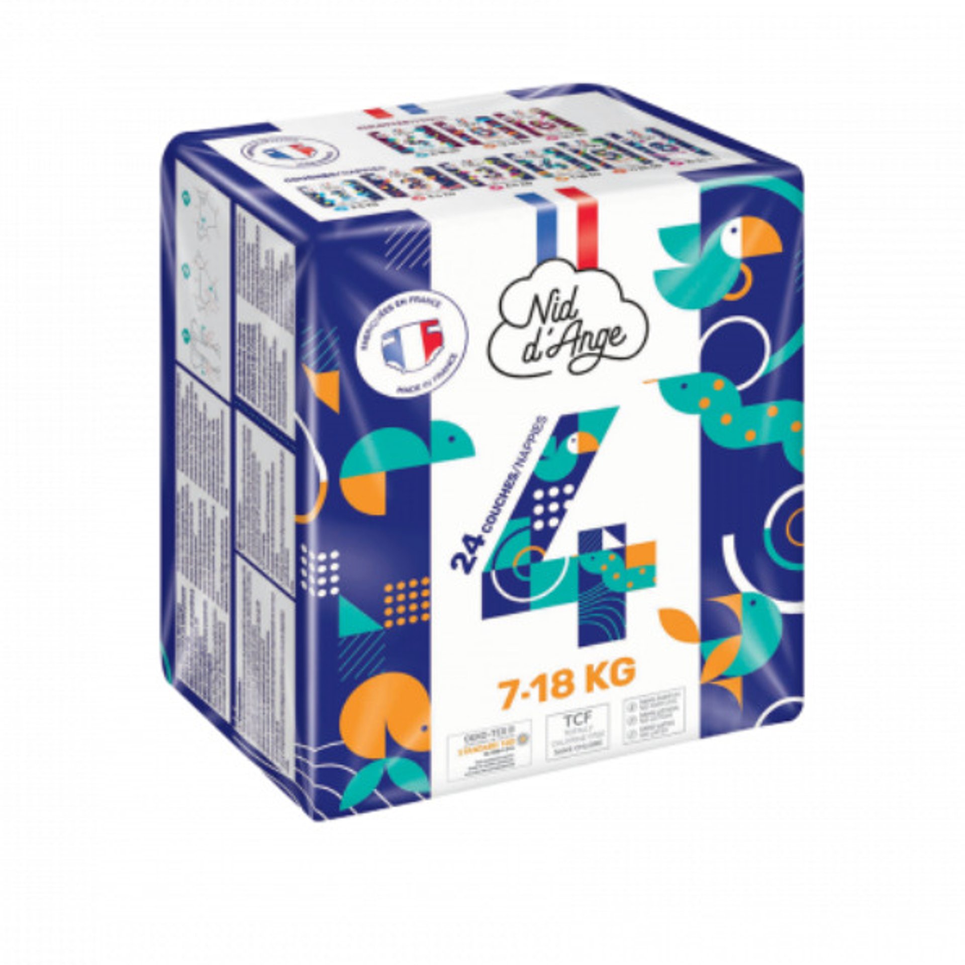 Couche Taille 4 7/18kg 24 Pieces - Image 1 of 1