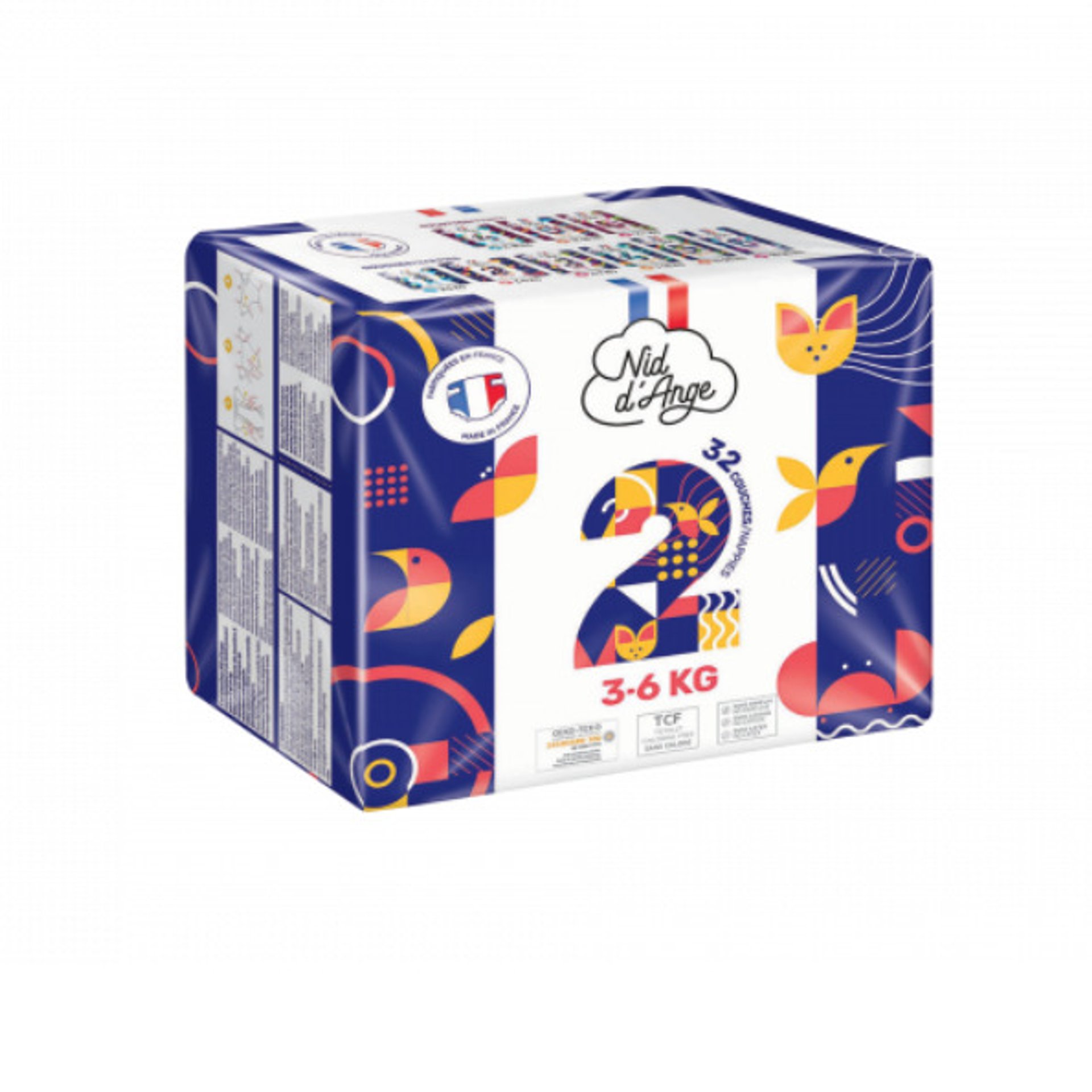 Couche Taille 2 3/6kg 32 Pieces - Image 1 of 1