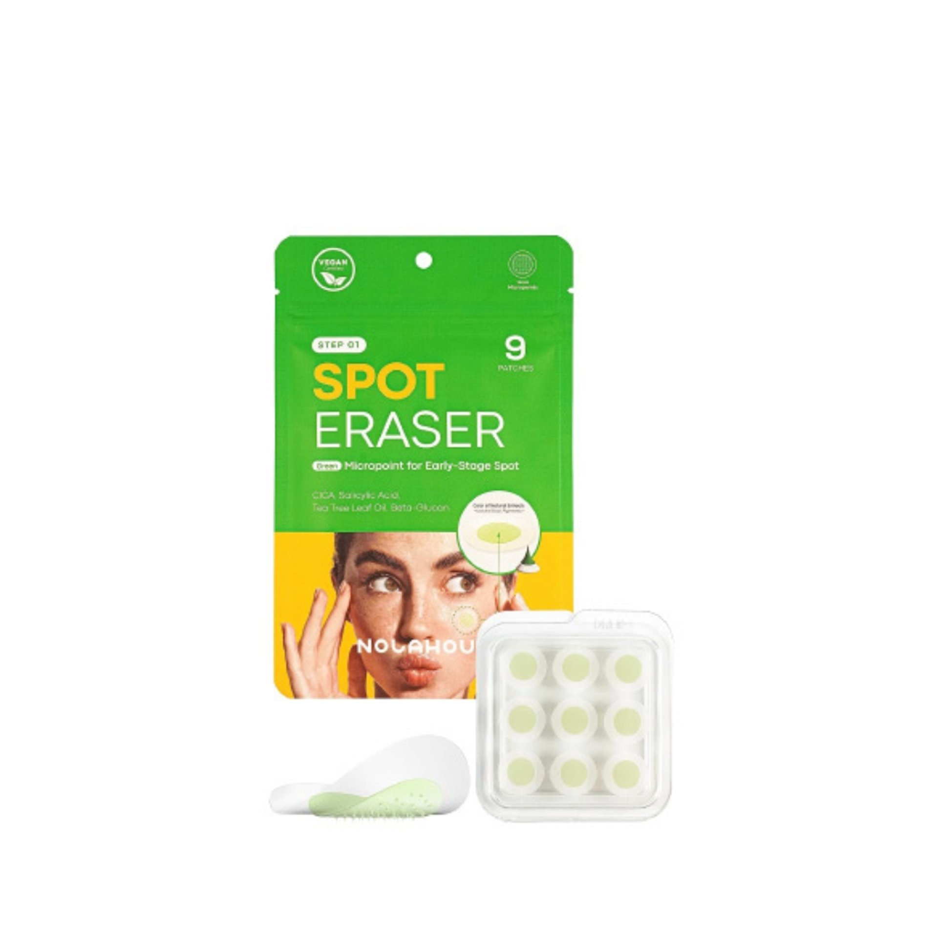 Step 1 Spot Eraser Green 9 Patches - Image 1 of 1