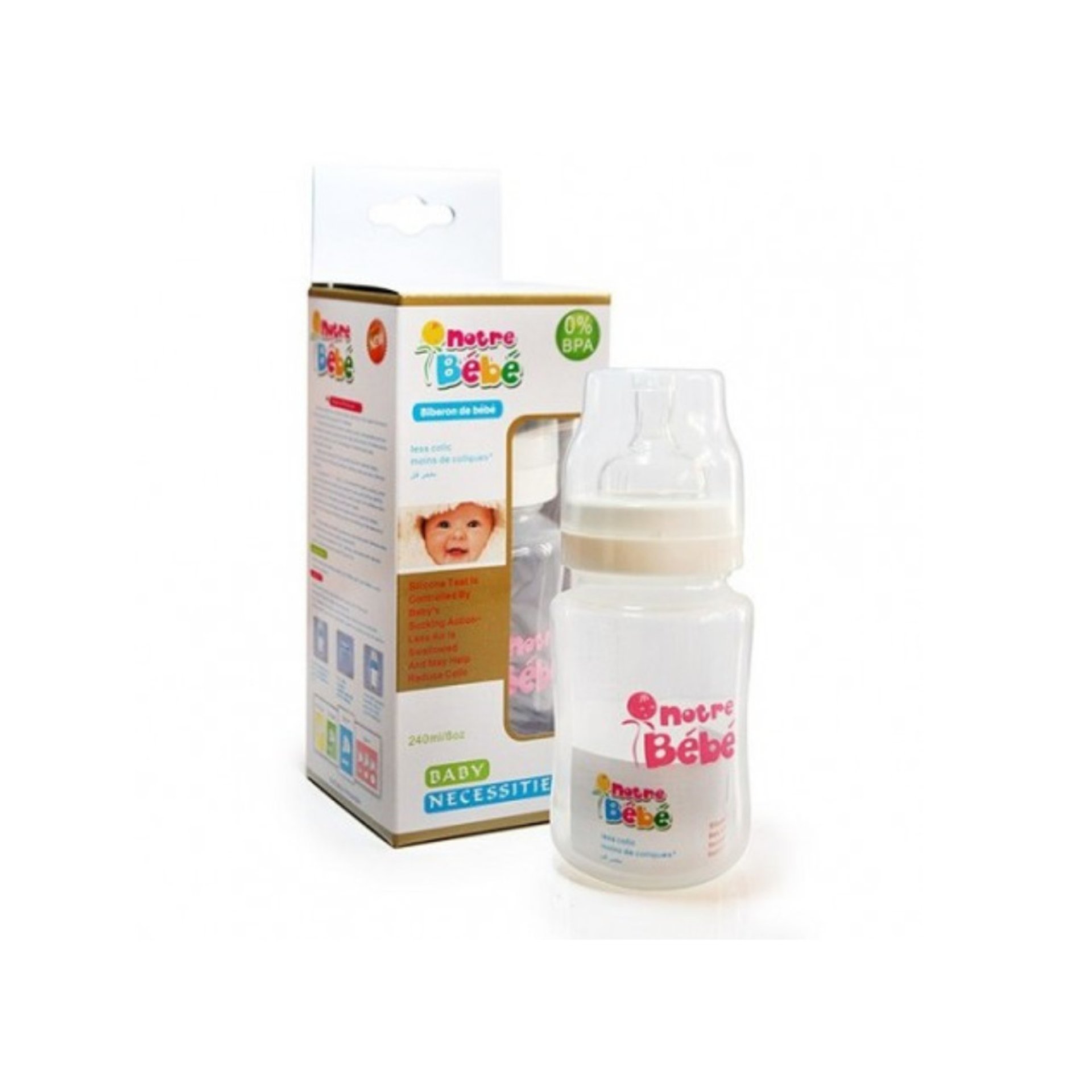 Notre Bebe Biberon Opaque Xl +6m 300ml - Image 1 of 1