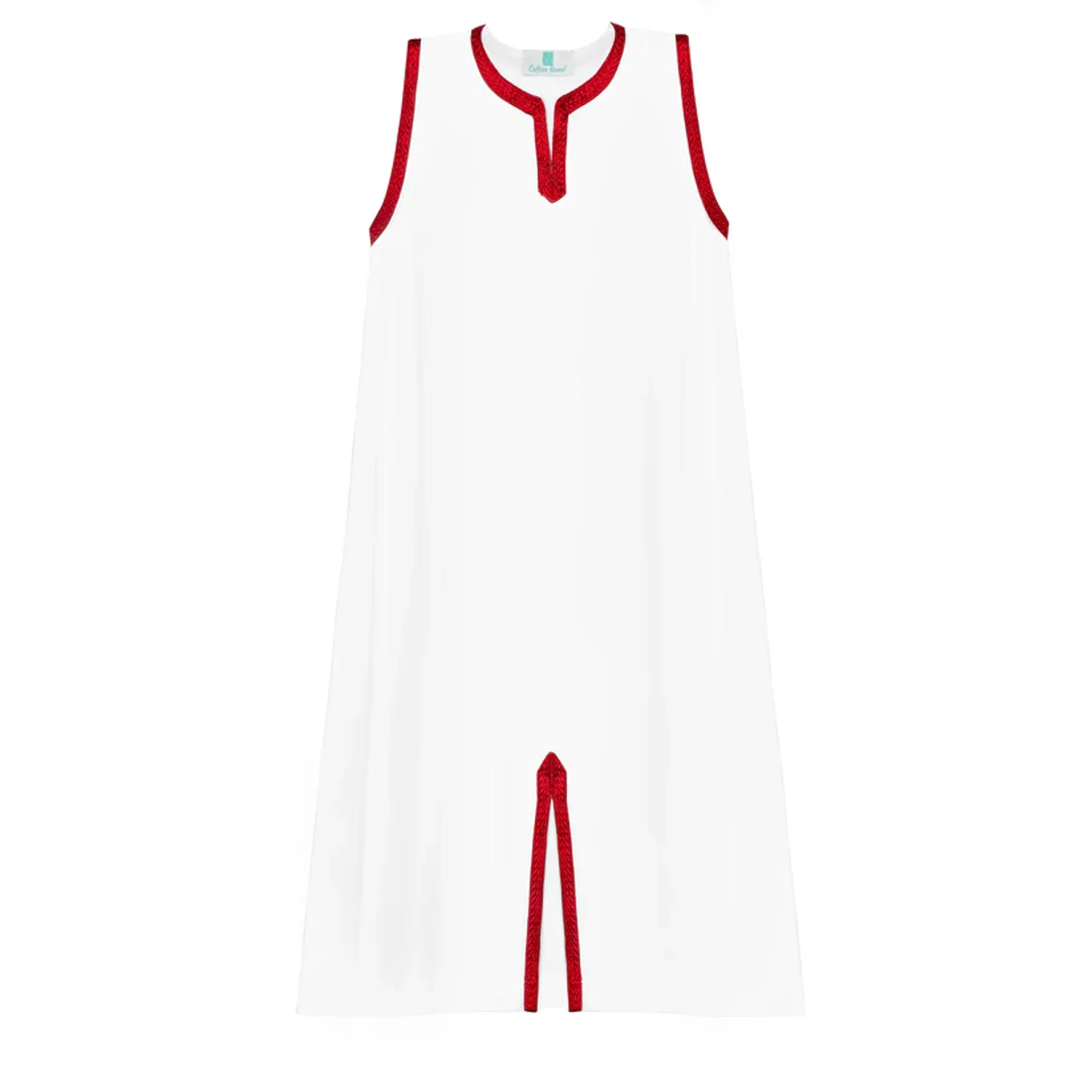 Jellaba Rouge Rubis pour fille - Image 1 of 4