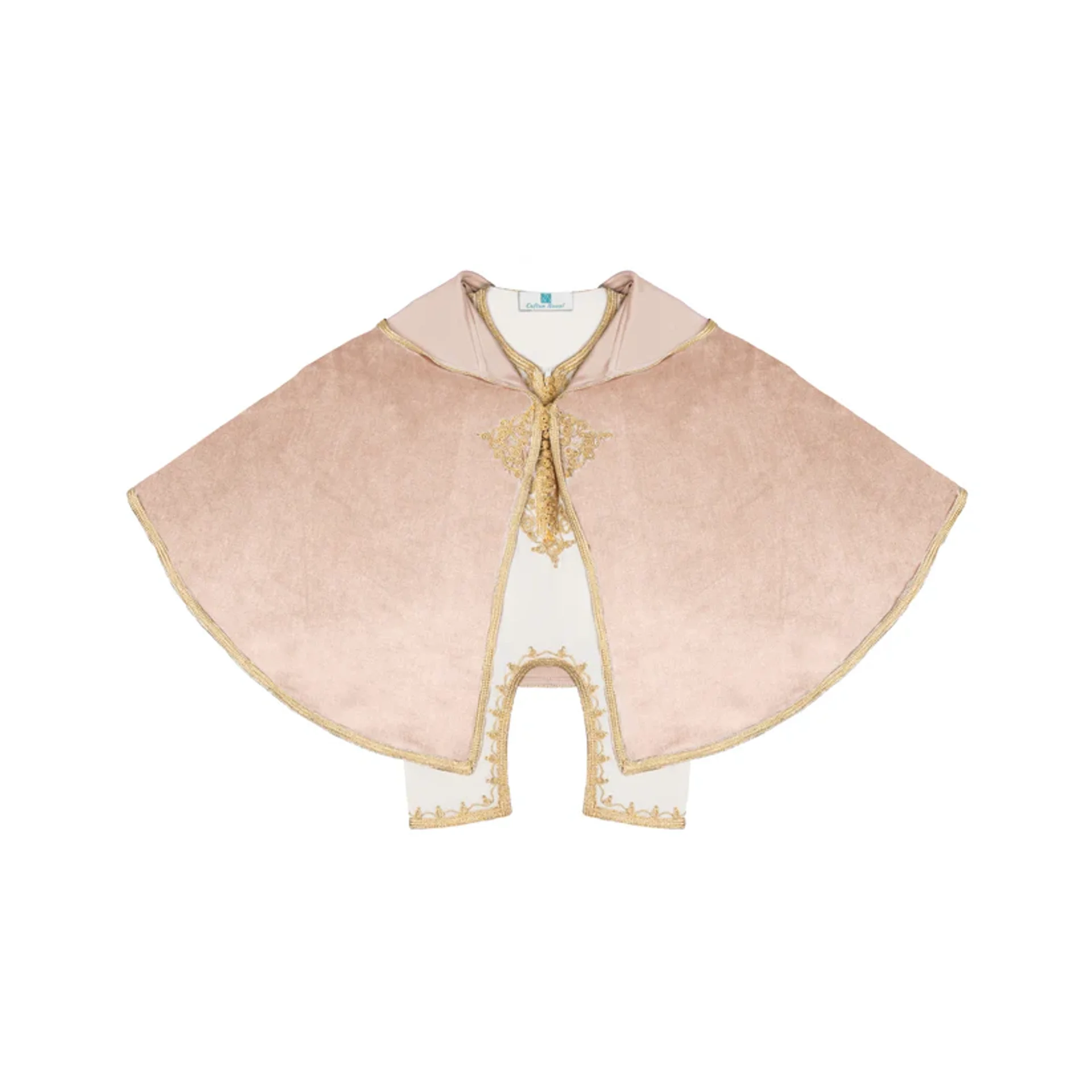 Grenouillère - beige crème pour bébé avec selham - Image 1 of 4