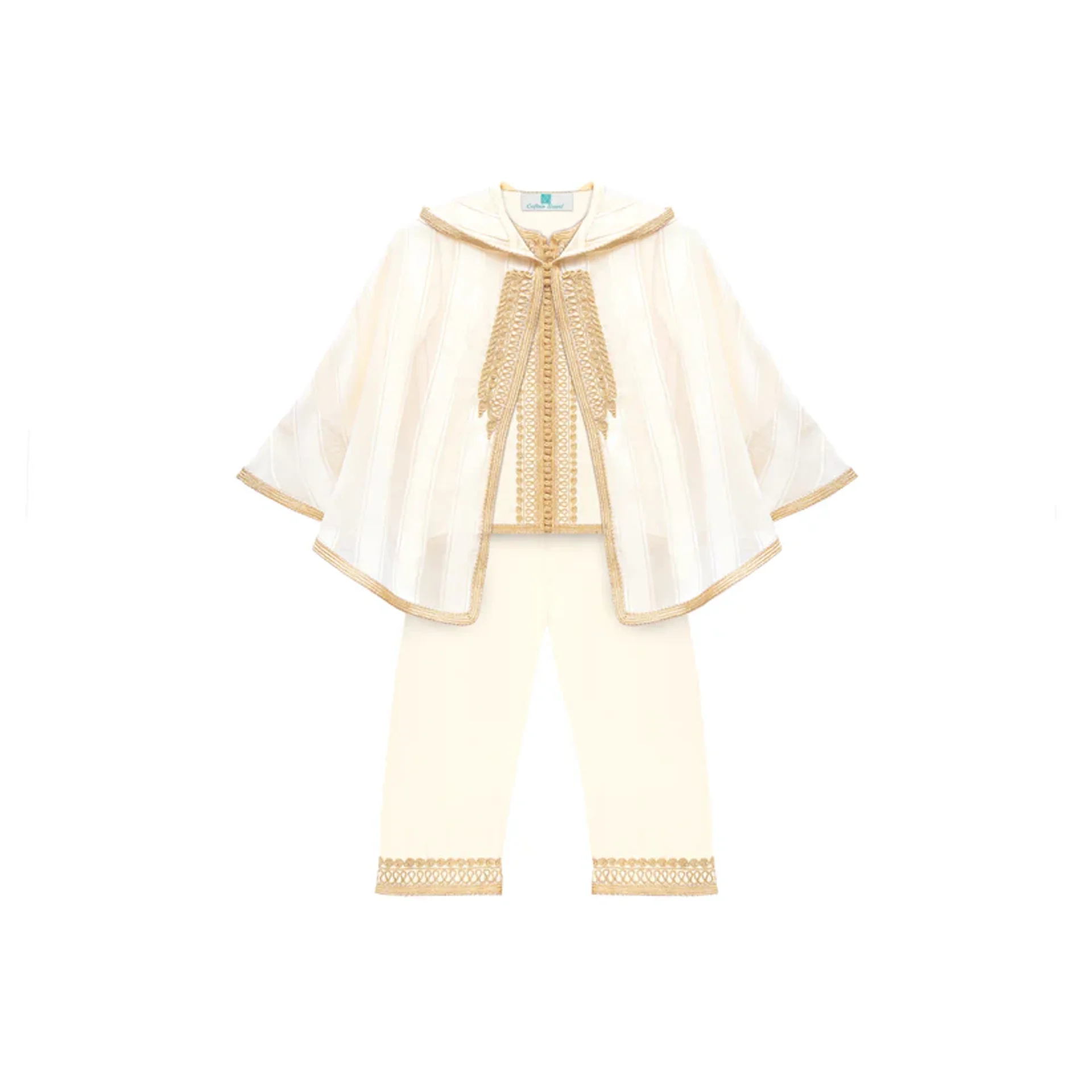 Jabador pour enfant avec selham - beige - Image 1 of 4