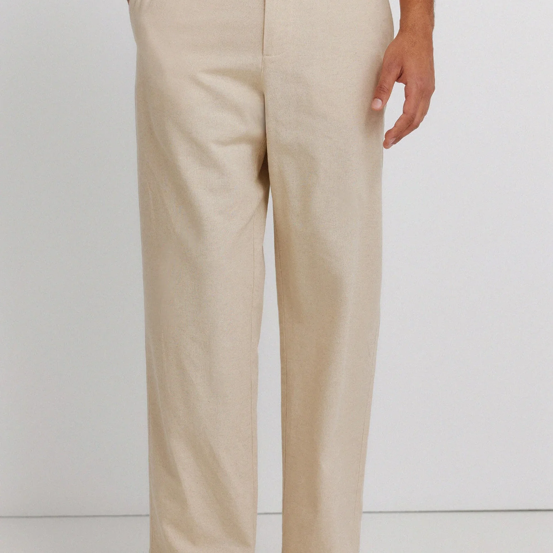 Chino En Lin Coordonné - Image 1 of 4
