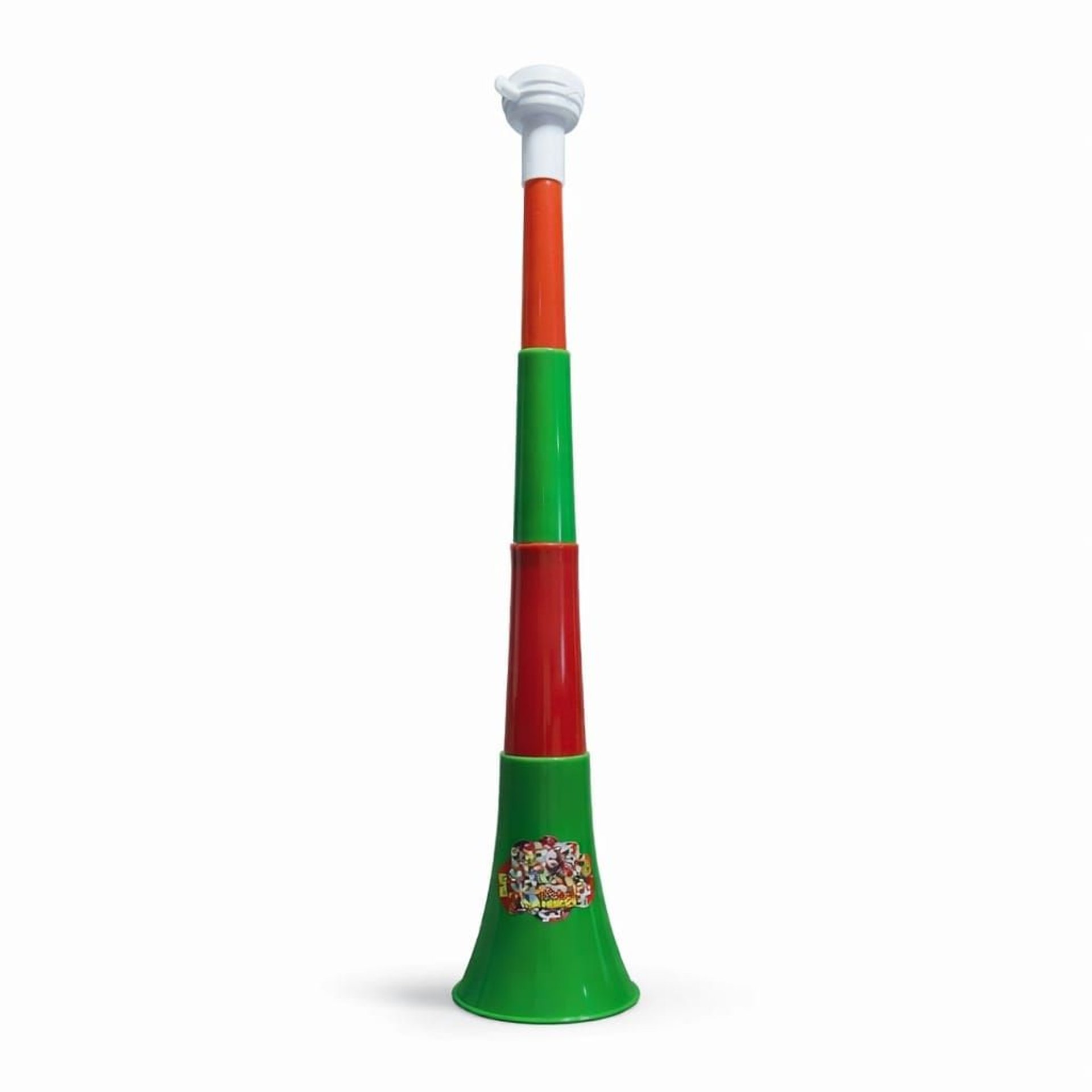 Trompette Supporter Maroc Can 2026 – Vuvuzela Rouge Vert Blanc - Image 1 of 1