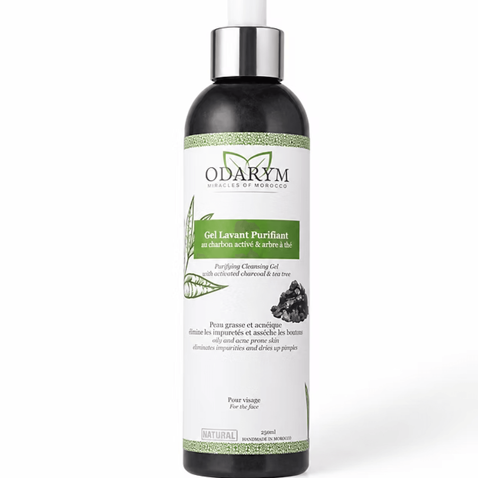 Gel Lavant Purifiant Au Charbon Active & Arbre A The - Image 1 of 4