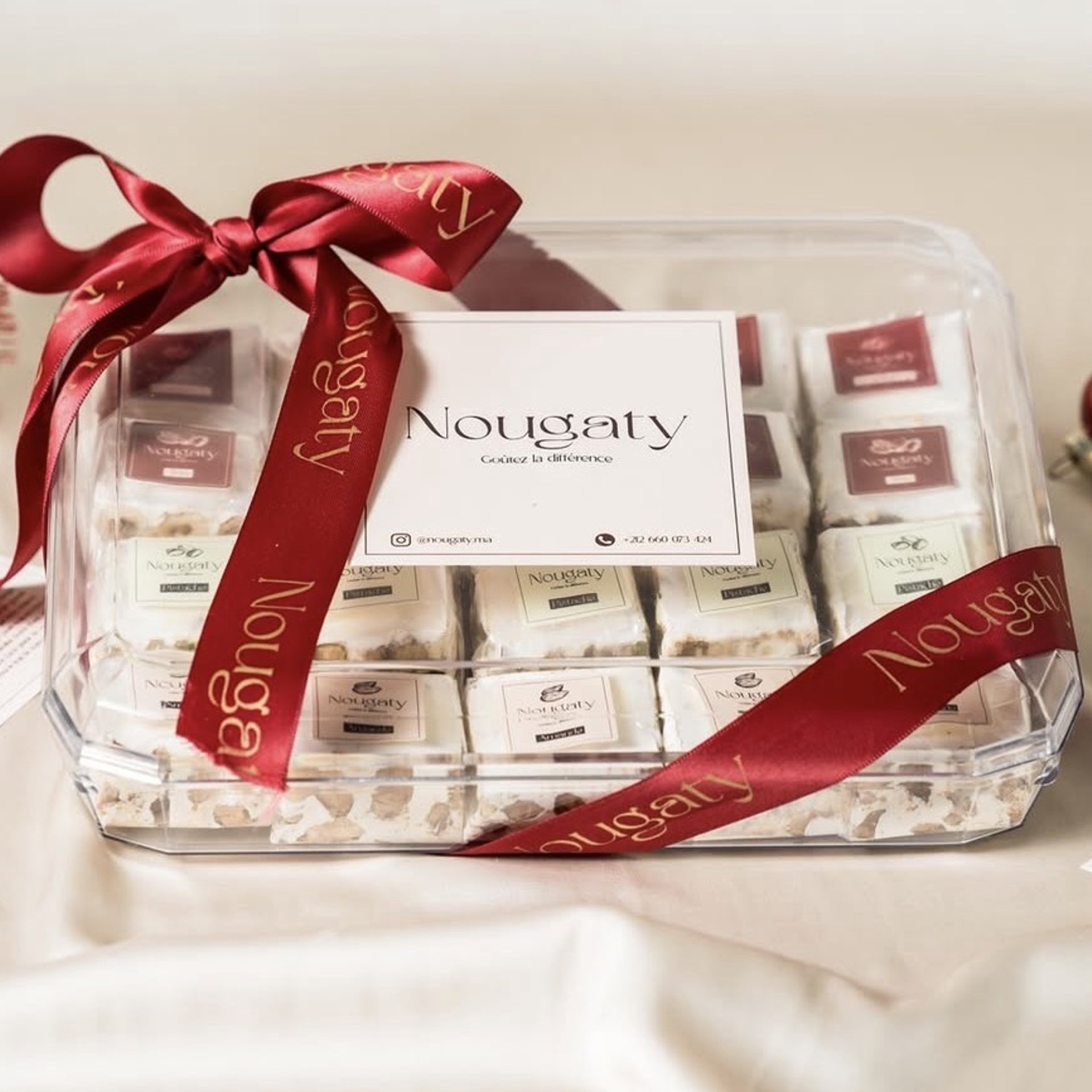 Coffret nougat gingembre -24 pièces  - Image 1 of 1
