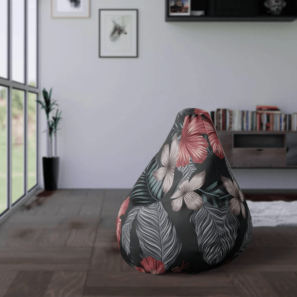 Pouf Flowers - Image 1 of 1
