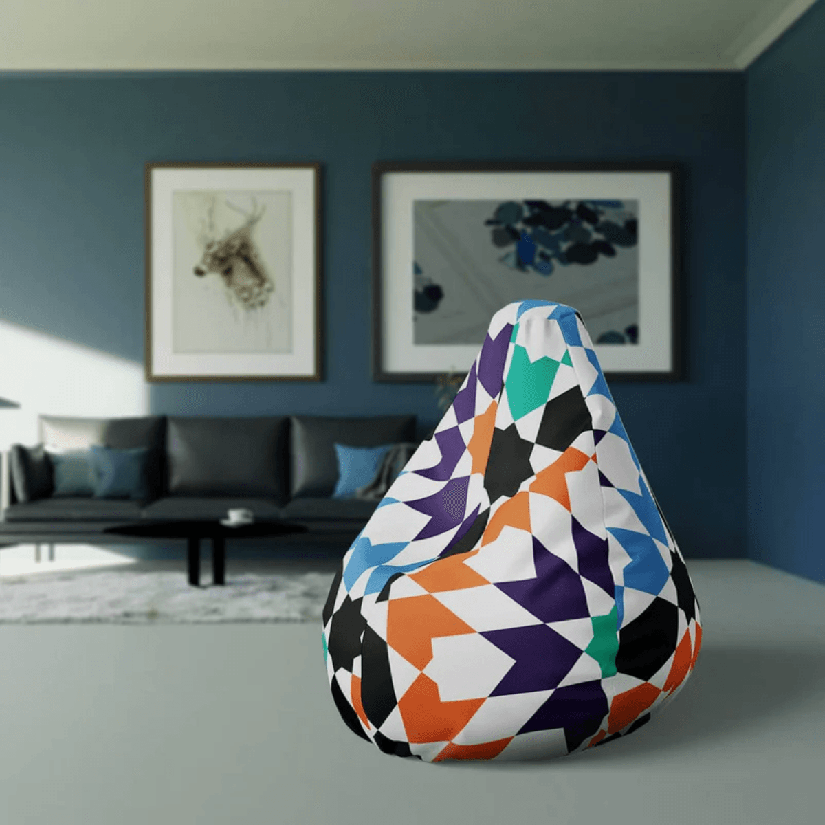 Pouf Zelij - Image 1 of 1