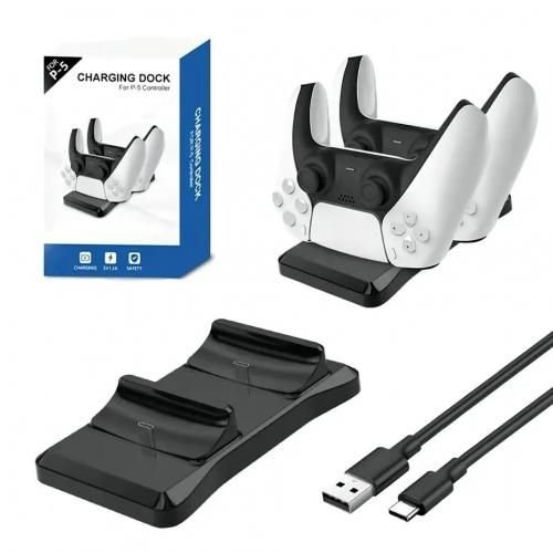Chargeur pour PS5 Contrôleur Station Avec Double Dock De Charge Rapide - Image 1 of 1