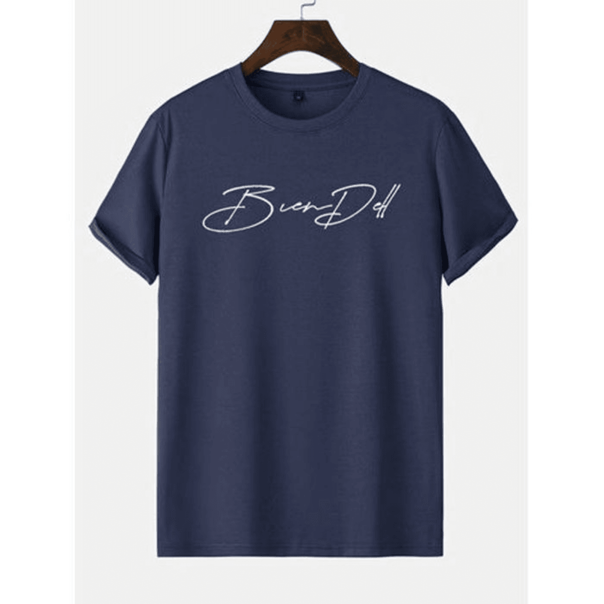 T-shirt Manches Courtes en Coton Stretch - Image 1 of 3