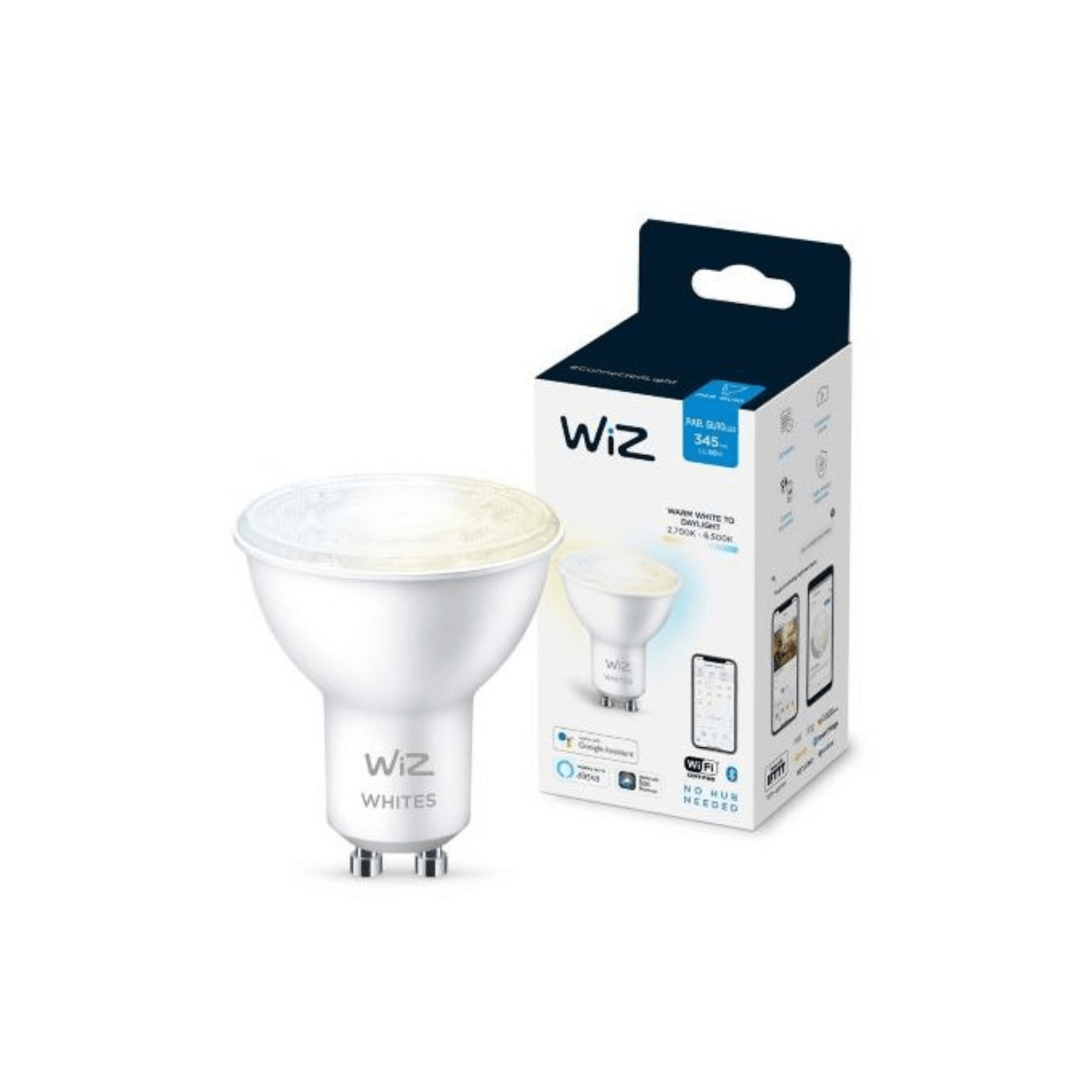 Spot Wiz connecté Gu10 tunable white Wi-Fi + Bluetooth - Image 1 of 2