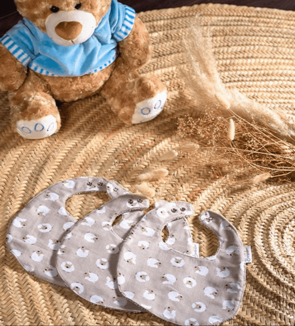 Pack de 3 Bavoirs Classiques - Image 1 of 1