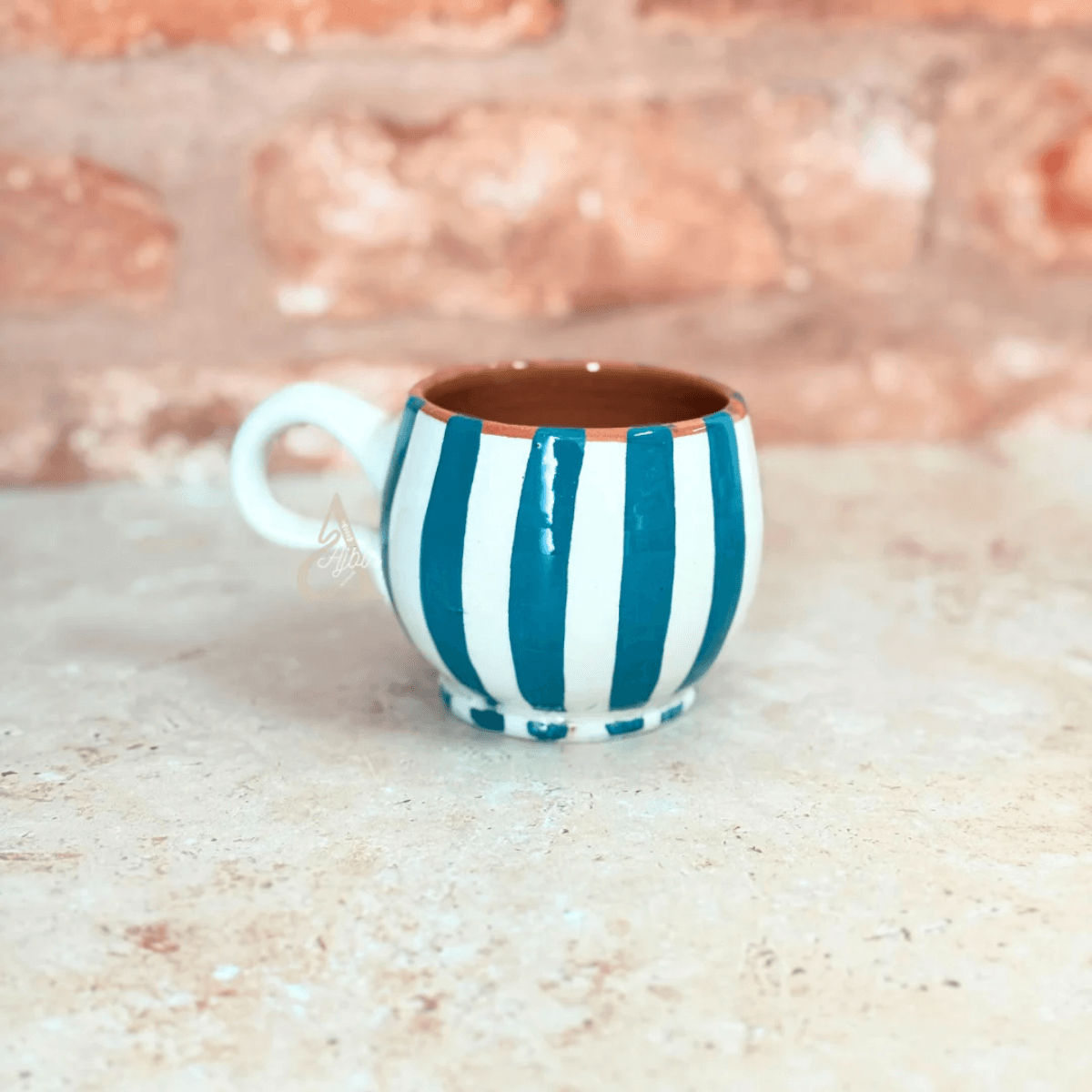 Mug Bombé Rayé - Image 1 of 1