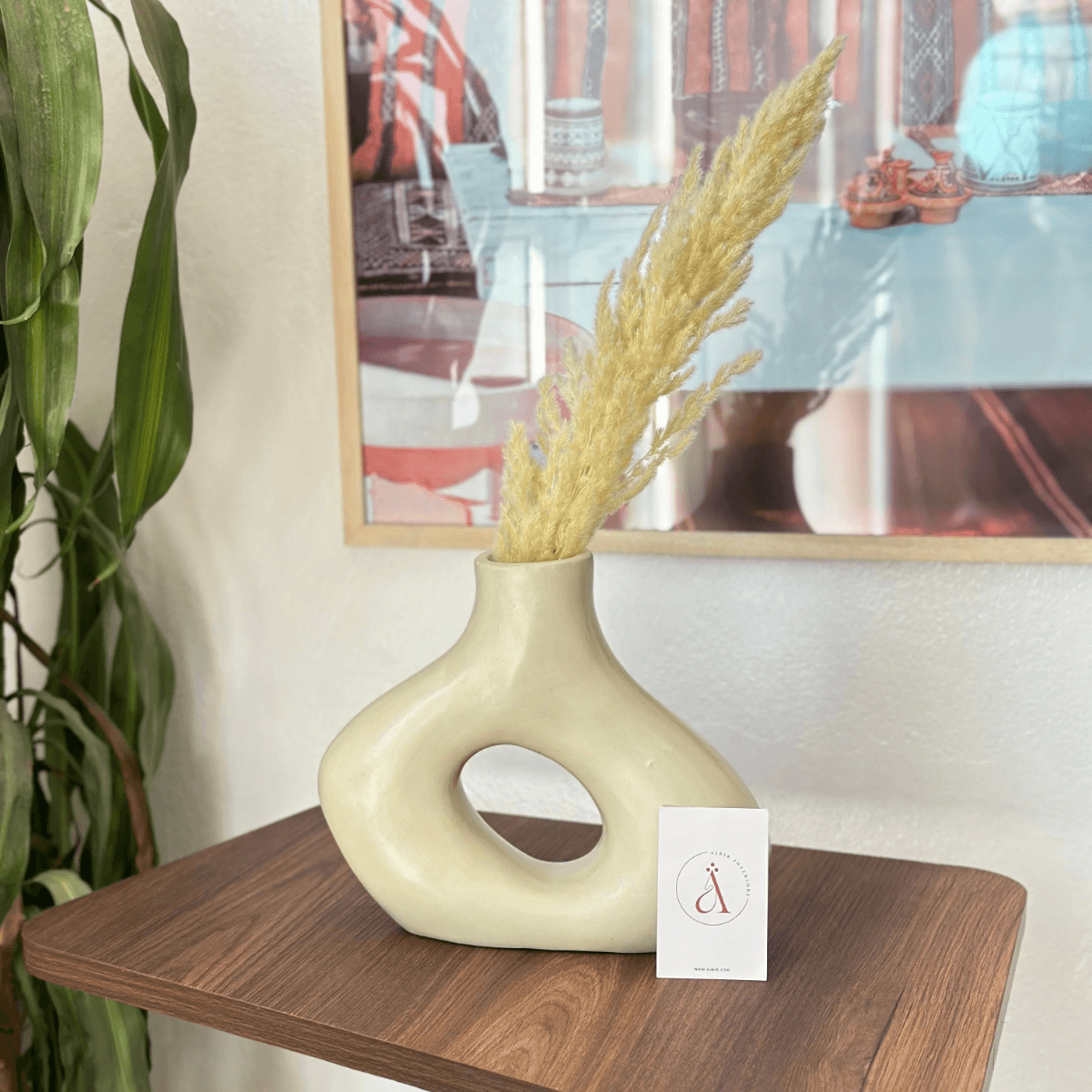 Vase Artisanal Medina Mat - Image 1 of 1