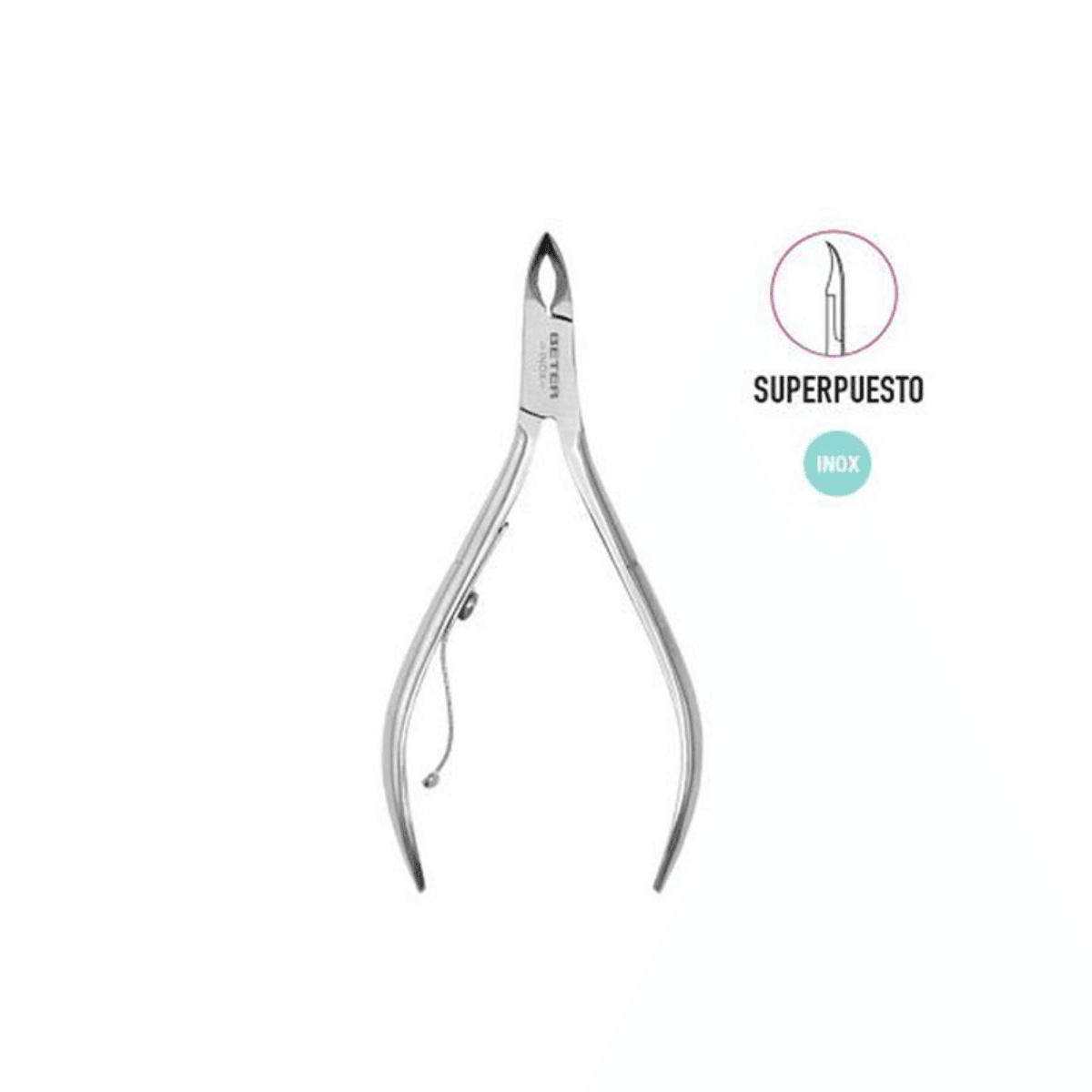 Pince à Cuticules pour Ongles Chromee Superposee - Image 1 of 1