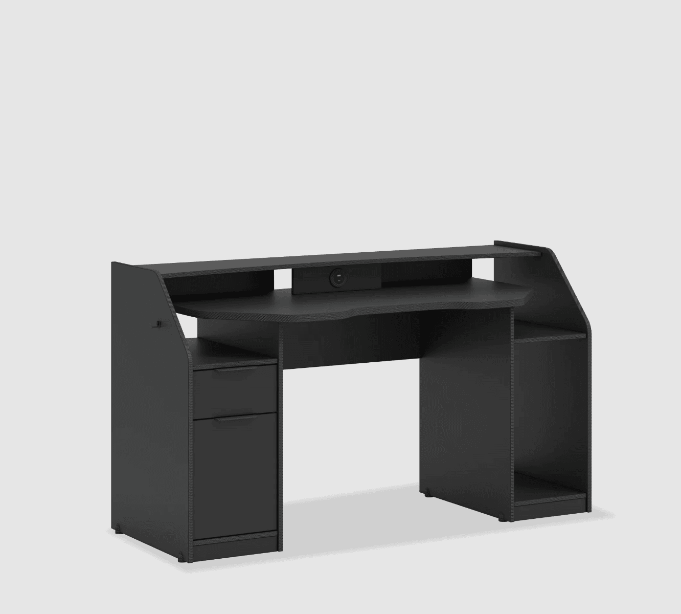 Bureau Gaming Black - Image 1 of 1