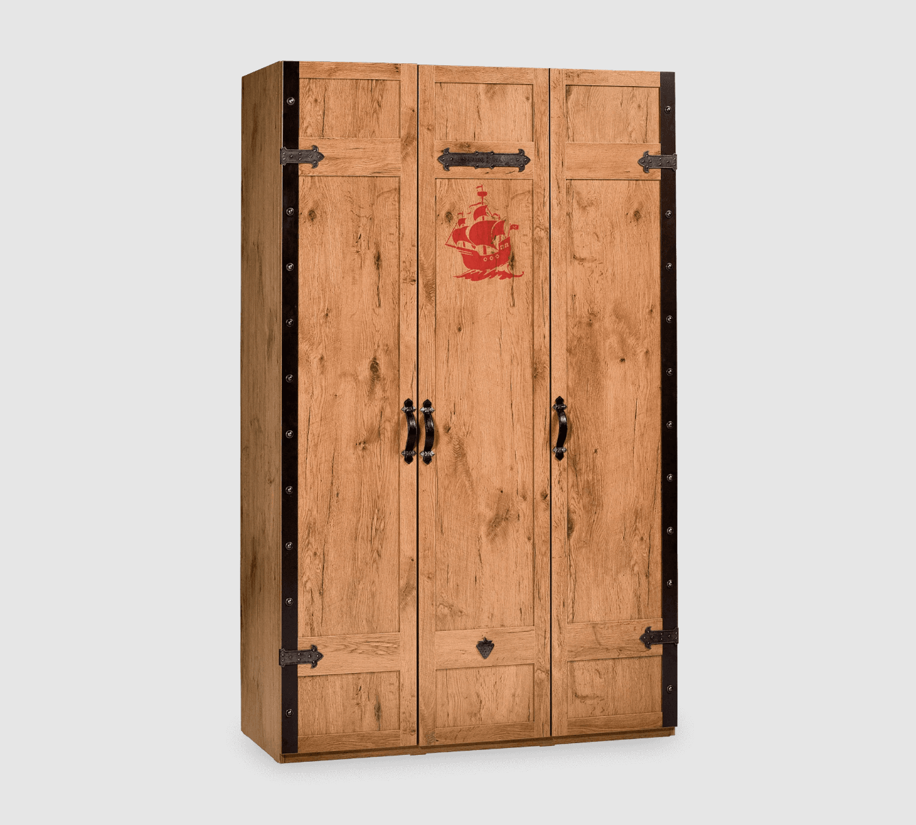 Armoire 3 Portes Pirate - Image 1 of 1