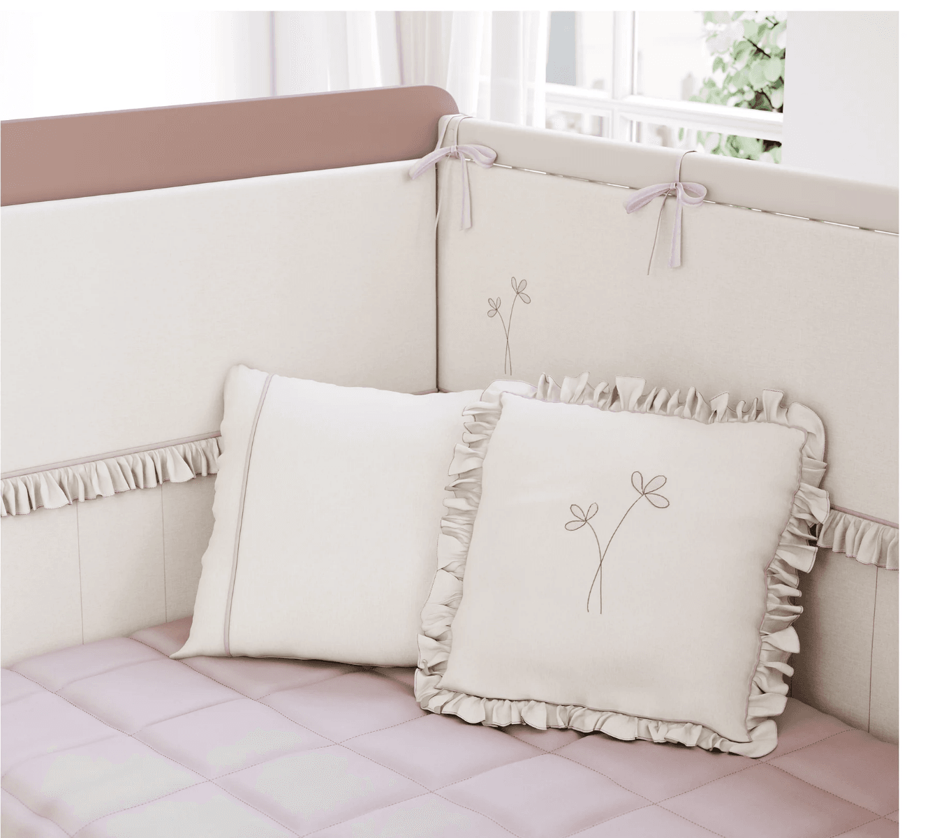 Ensemble tour de lit Rossy (60x120 Cm) - Image 1 of 1