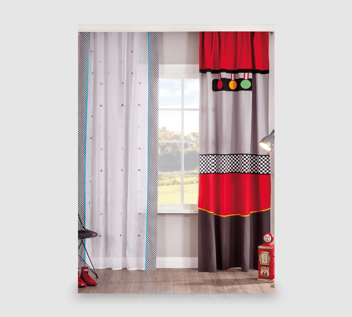 Rideau Tull Bipanel (140x260 cm) - Image 1 of 1