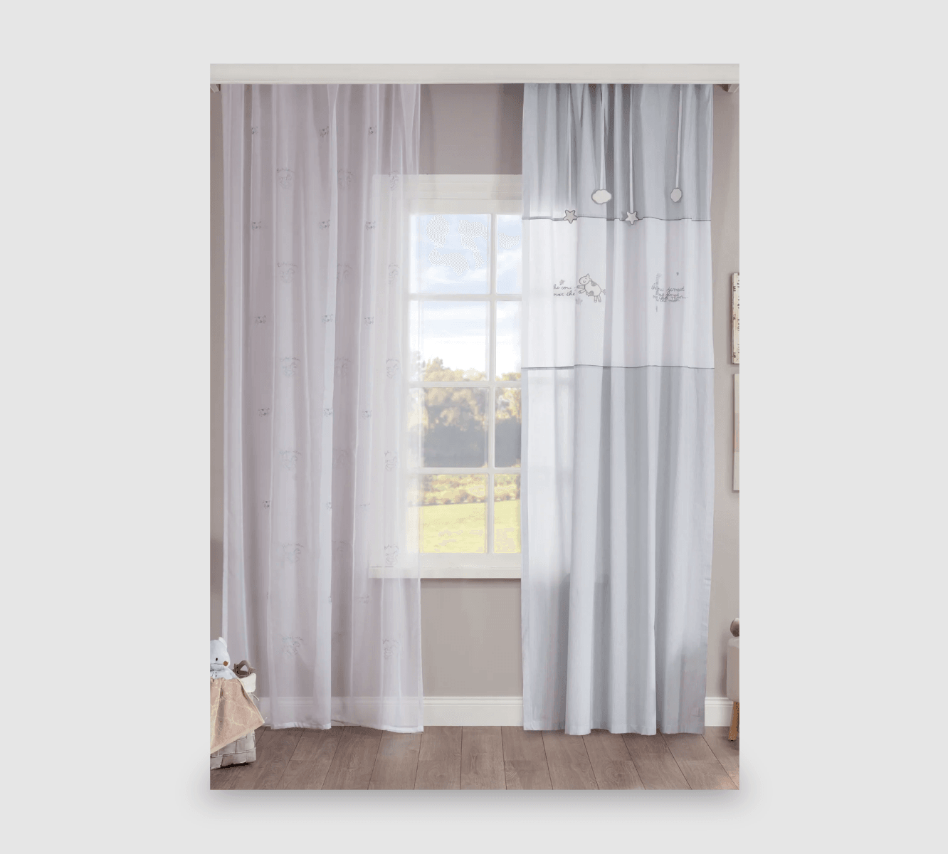 Rideau Tull Baby Cotton (150x260 cm) - Image 1 of 1