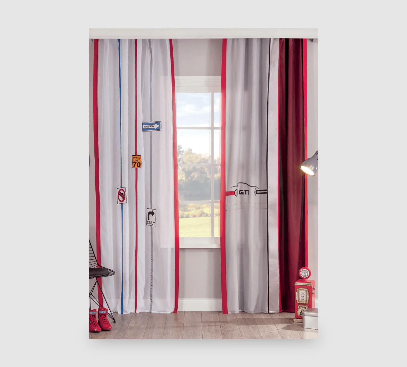 Rideau Tull Biclass (140x260 cm) - Image 1 of 1