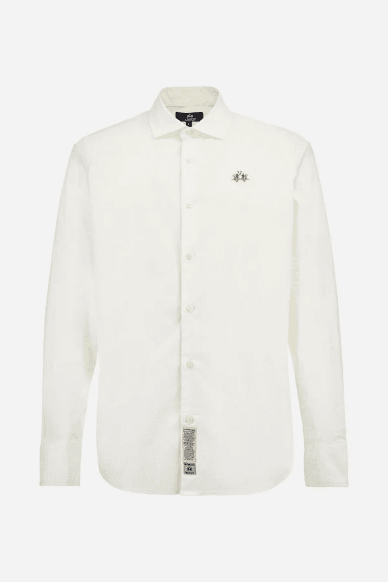 Chemise Slim Fit en Popeline de Coton - Garrick - Image 1 of 3