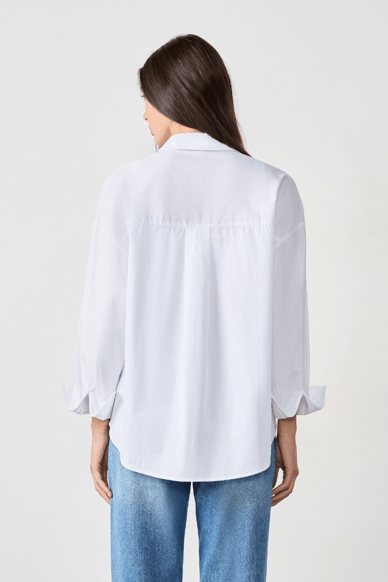 Chemise manches longues en popeline - Image 1 of 4
