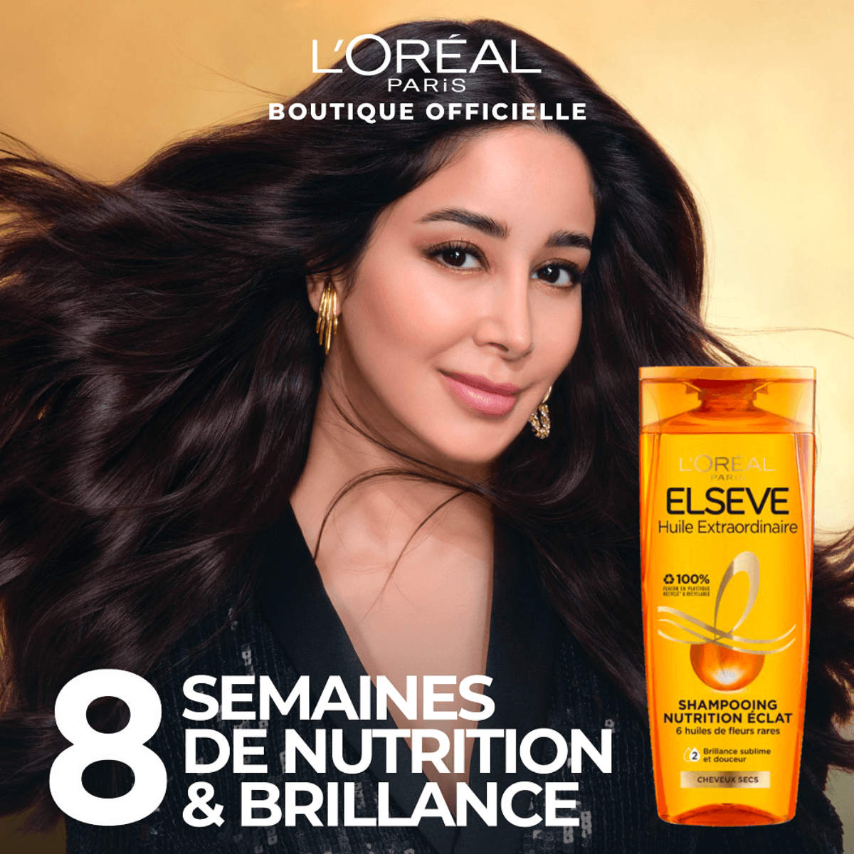 Huile Extraordinaire - Shampooing nutrition cheveux normaux à secs 400ML - Image 1 of 4
