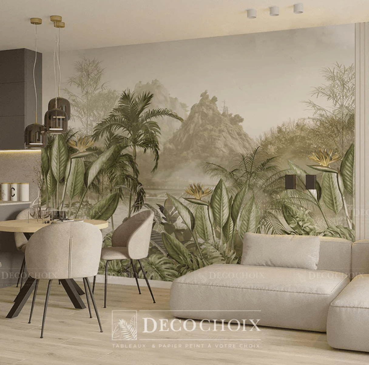 Papier peint Tropical - Image 1 of 3