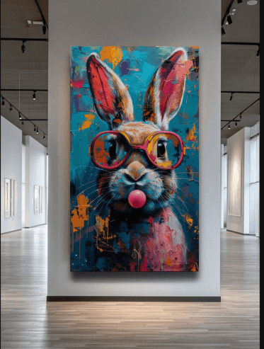 Tableau ( lapin ) - Image 1 of 1
