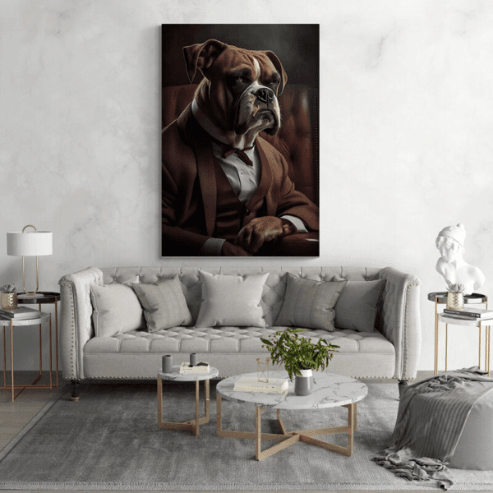 Tableau Bulldog Anglais - Image 1 of 1