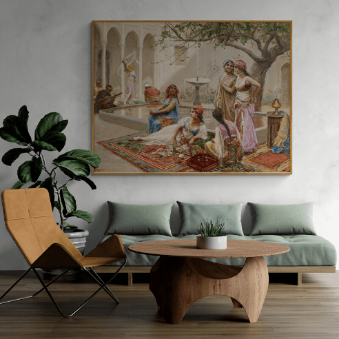 Tableau Traditionnel Harime - Image 1 of 2