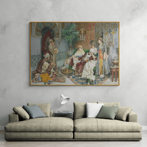 Tableau Traditionnel Sultane - Image 1 of 2