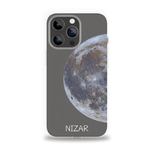 La Lune Personnalisable - Transparente Pour iPhone - Image 1 of 1