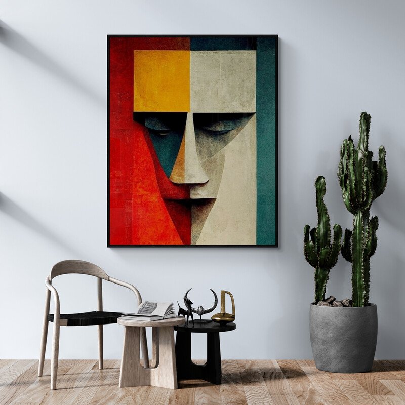 Tableau L’art Abstrait 1 - Image 1 of 2