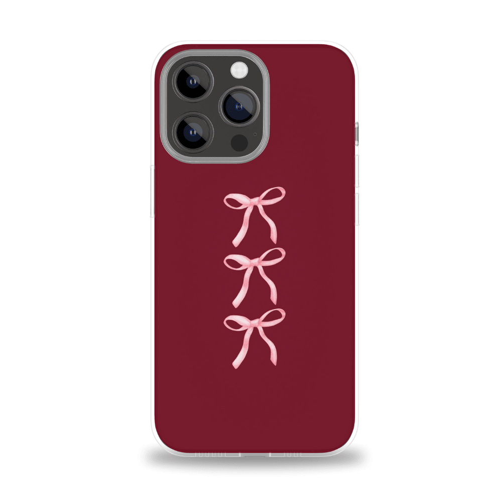 Burgundy Bow - Bordeau Pour Samsung - Image 1 of 1