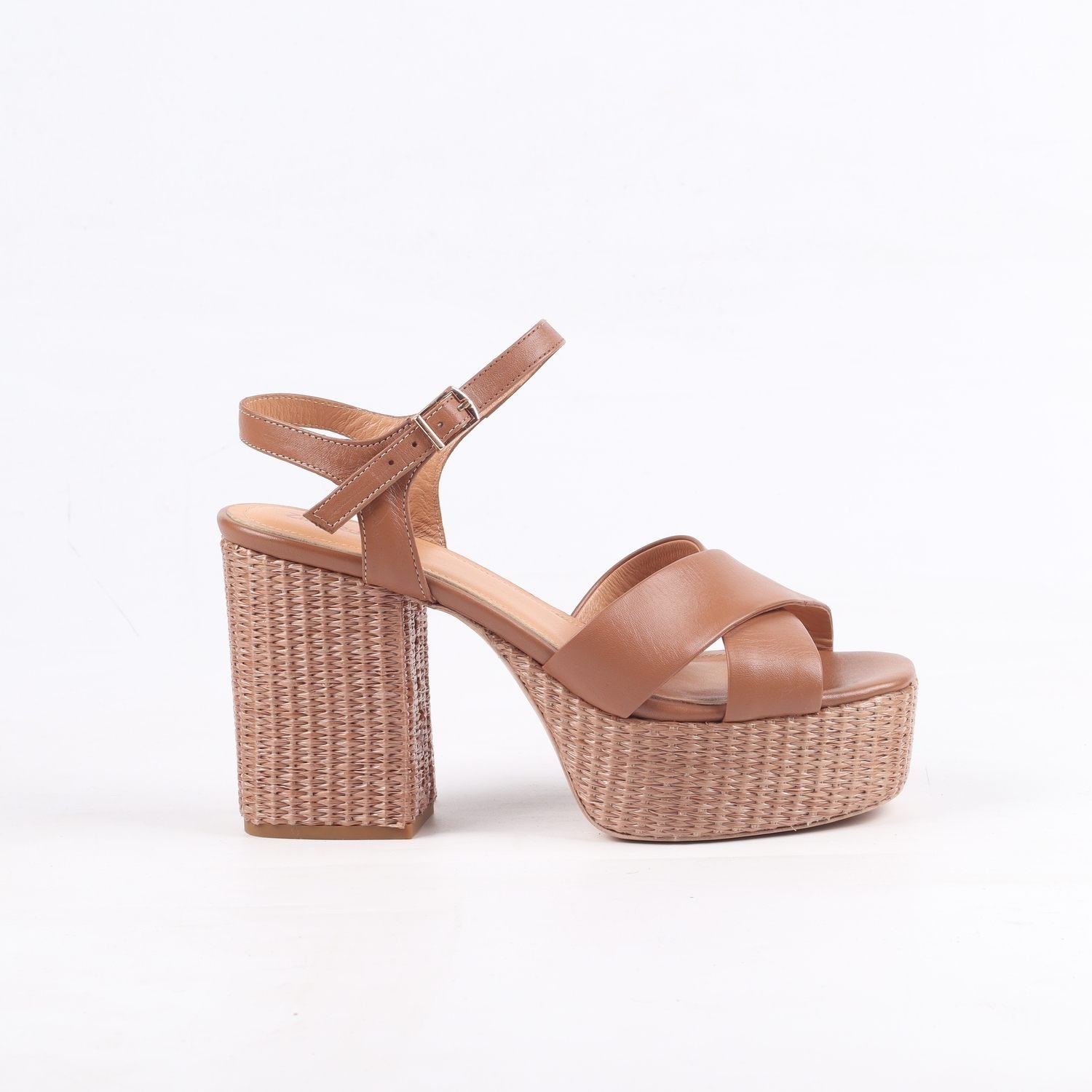 Panama Tobacco Leather Tobacco - Image 1 of 1