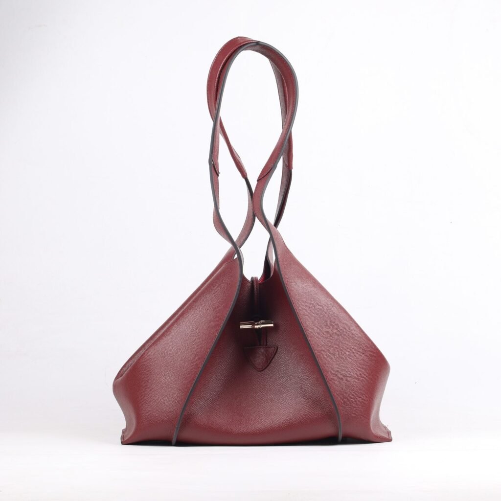 Camélia Leather Burgundy - Image 1 of 2