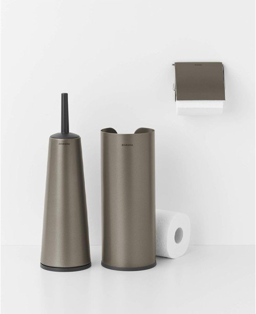 Brabantia Kit de 3 Accessoires de Toilette, Collection Renew - Image 1 of 1