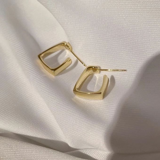 Boucles D'oreilles en Forme De U - Image 1 of 2
