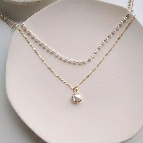 Collier en Perle - Image 1 of 2
