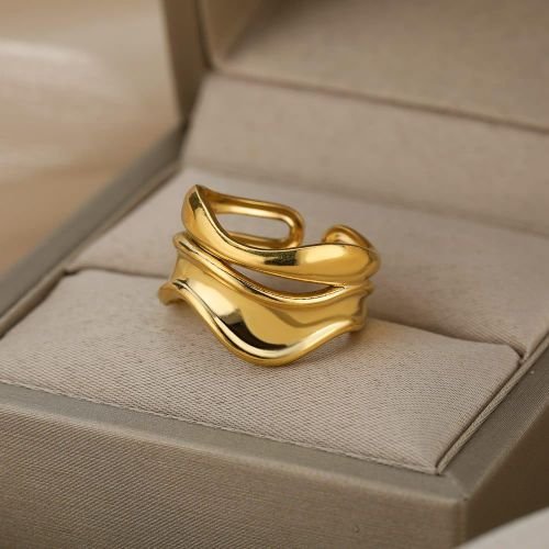Bague Réglable en Acier Inoxydable - Image 1 of 2