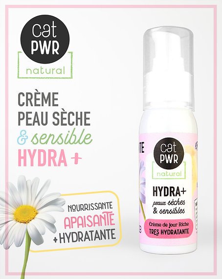 Hydra+ Crème Très Hydratante et Apaisante pour peaux Sèches et Sensibles - Image 1 of 2