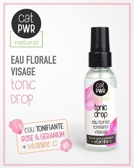 Tonic Drop Brume Visage Tonifiante à l'eau de Rose & Vitamine C - Image 1 of 3