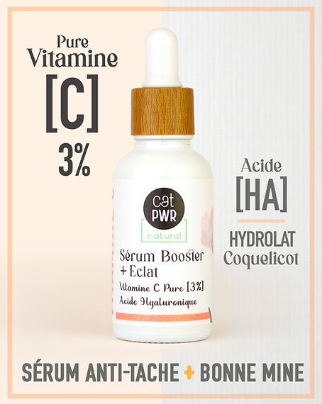 Booster Declat Sérum de Jour à la VitamineE C pure [3%] + HA - Image 1 of 4